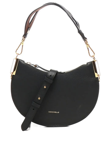 Coccinelle Small Sunup Half Moon Shoulder Bag