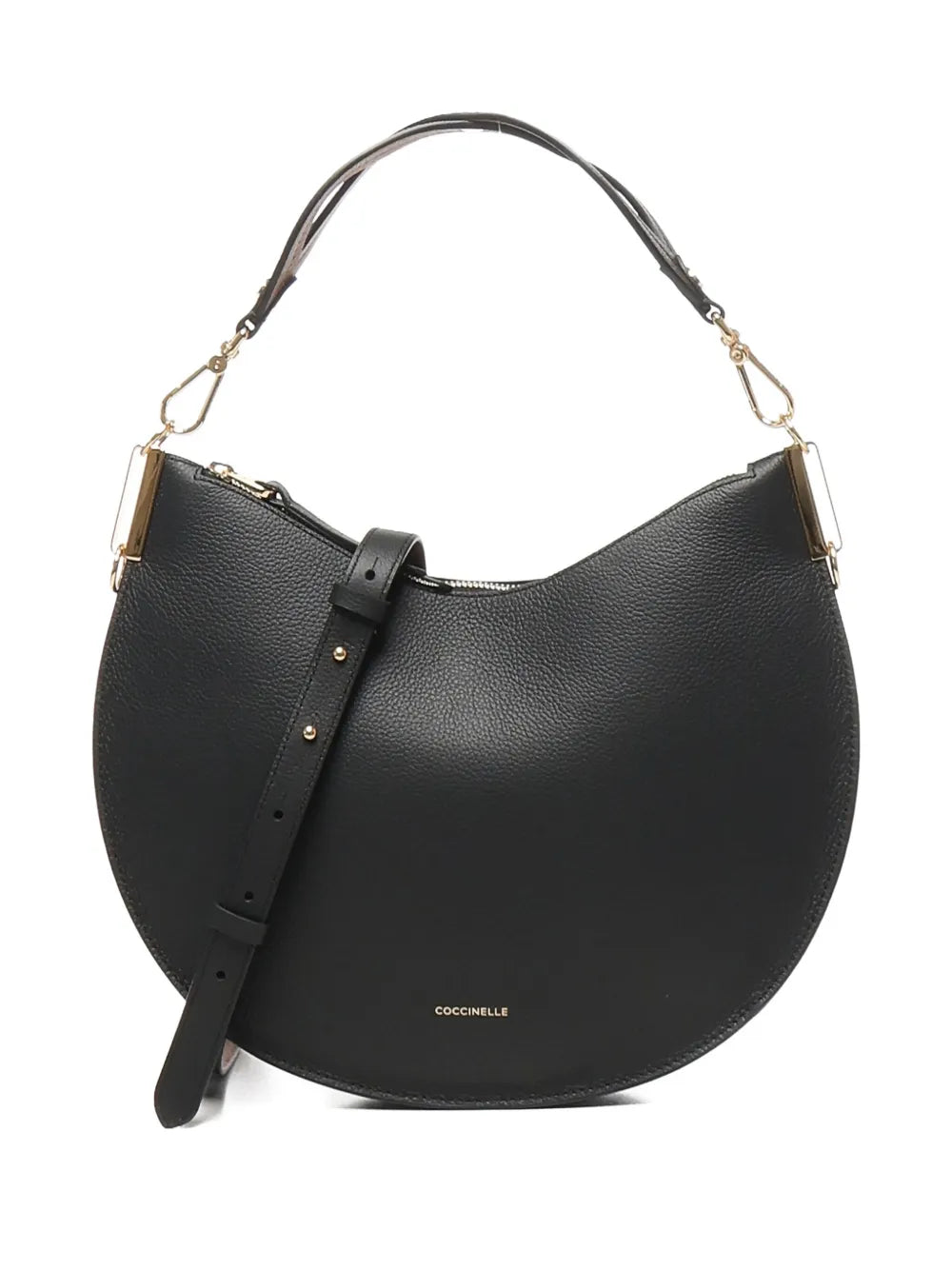Coccinelle Sunup Half Moon Top Handle Shoulder Bag