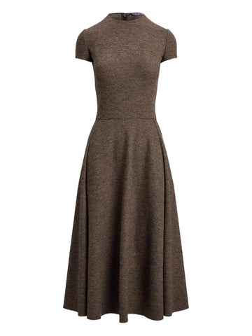 Ralph Lauren Collection Margaret Short Sleeves Midi Dress