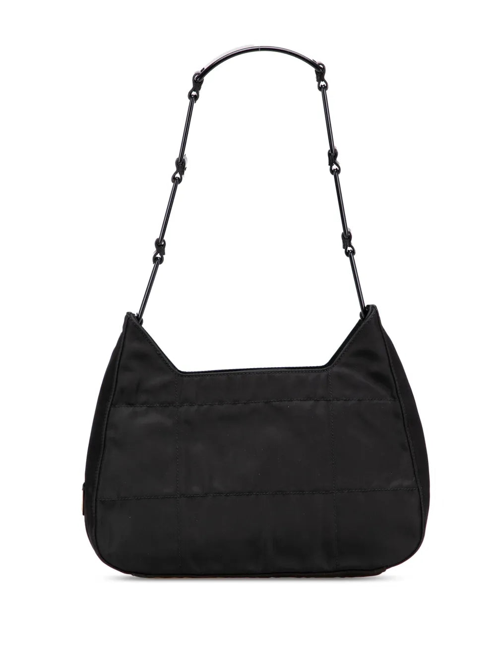 Prada Pre Owned 2000 2013 Tessuto Chain Shoulder Bag