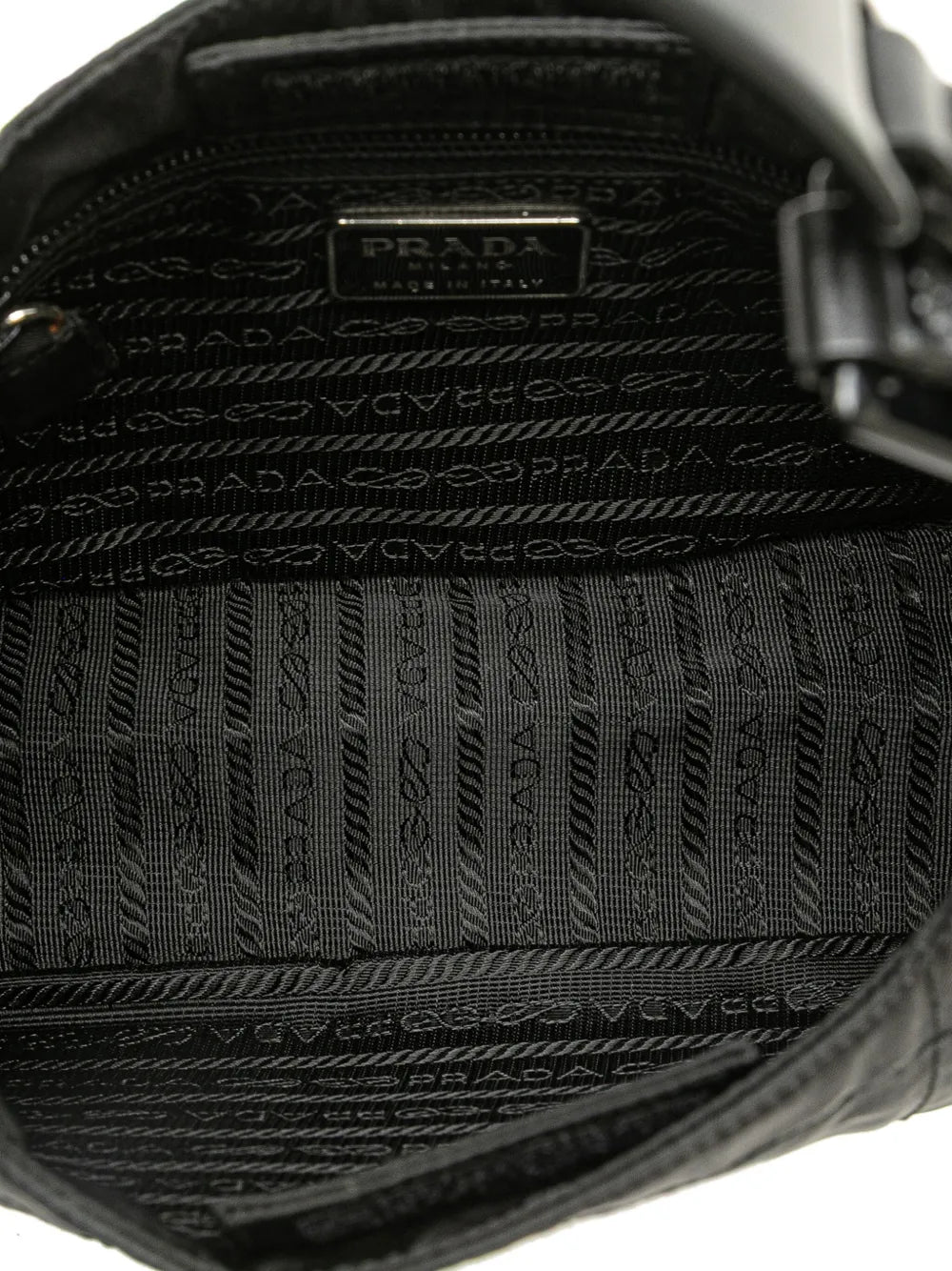 Prada Pre Owned 2000 2013 Tessuto Chain Shoulder Bag