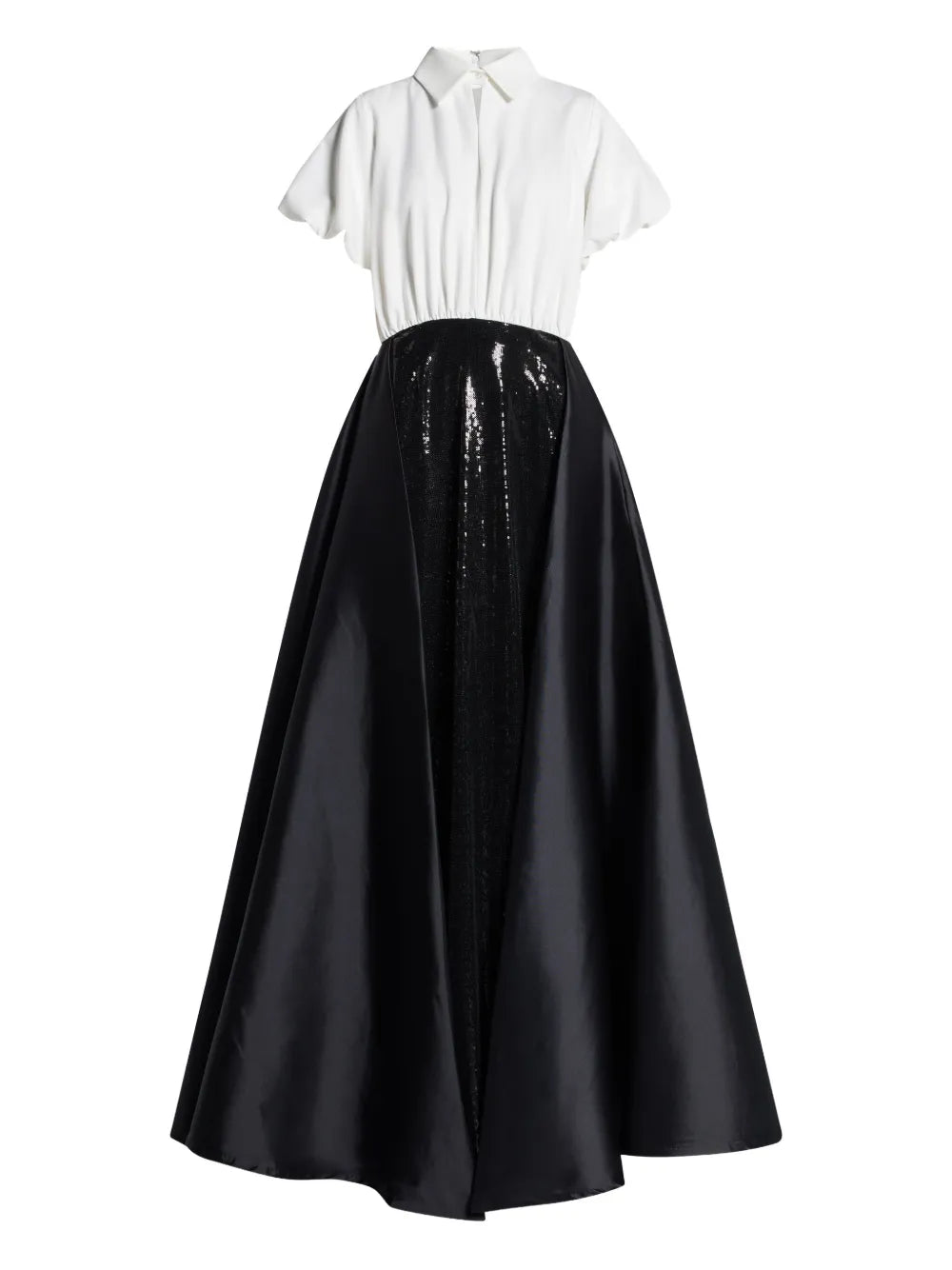 Greta Constantine Champneys Sequin Panel Maxi Dress