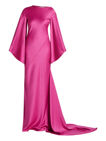 De La Vali Flared Sleeve Dress