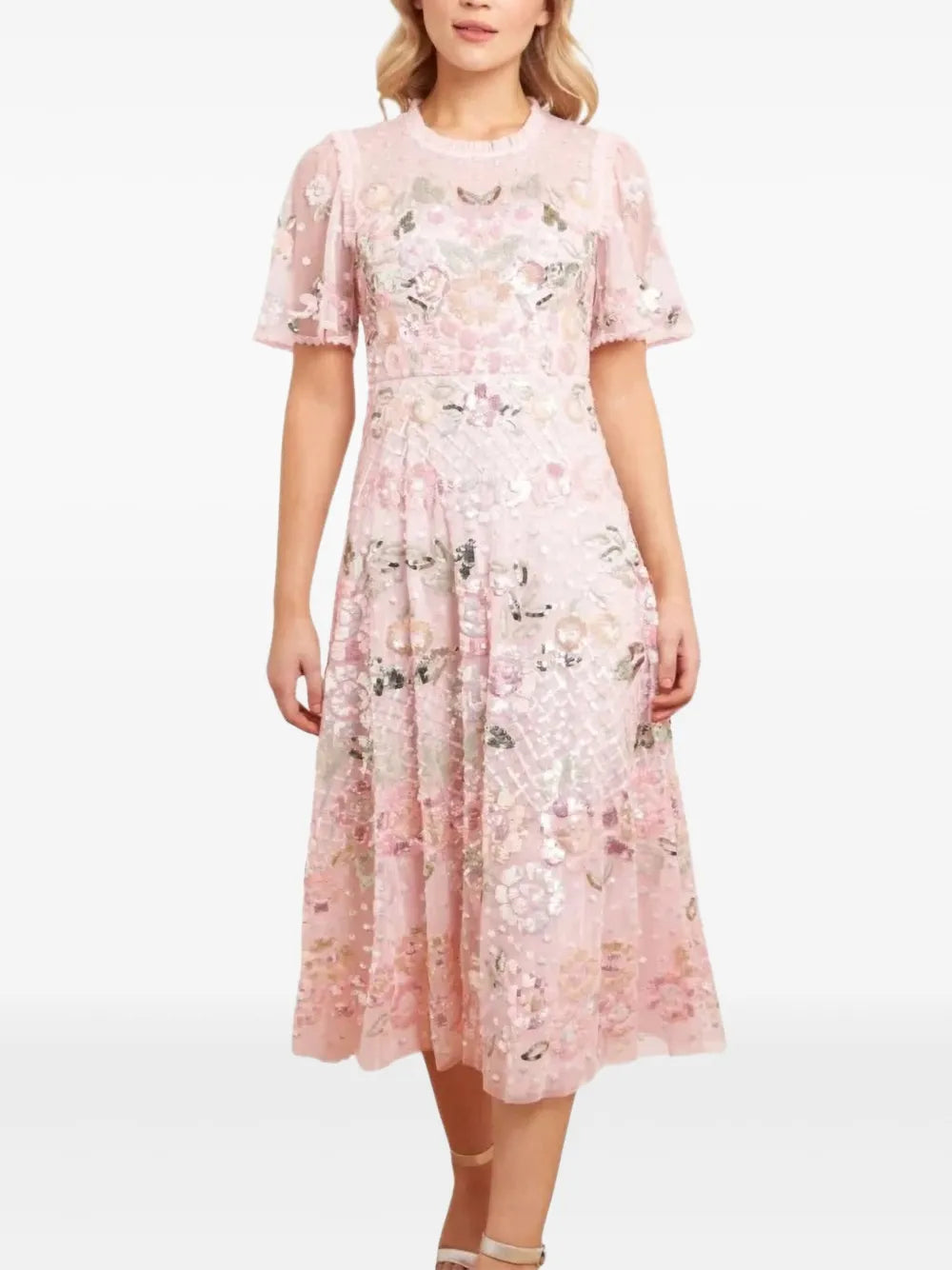 Needle Thread Rosalie Sequin Embellished Midi Dress