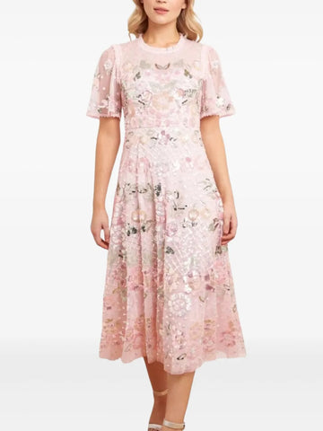 Needle Thread Rosalie Sequin Embellished Midi Dress