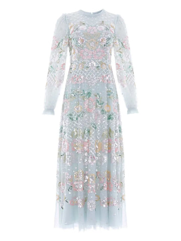 Needle Thread Rosalie Sequin Embellished Floral Dress