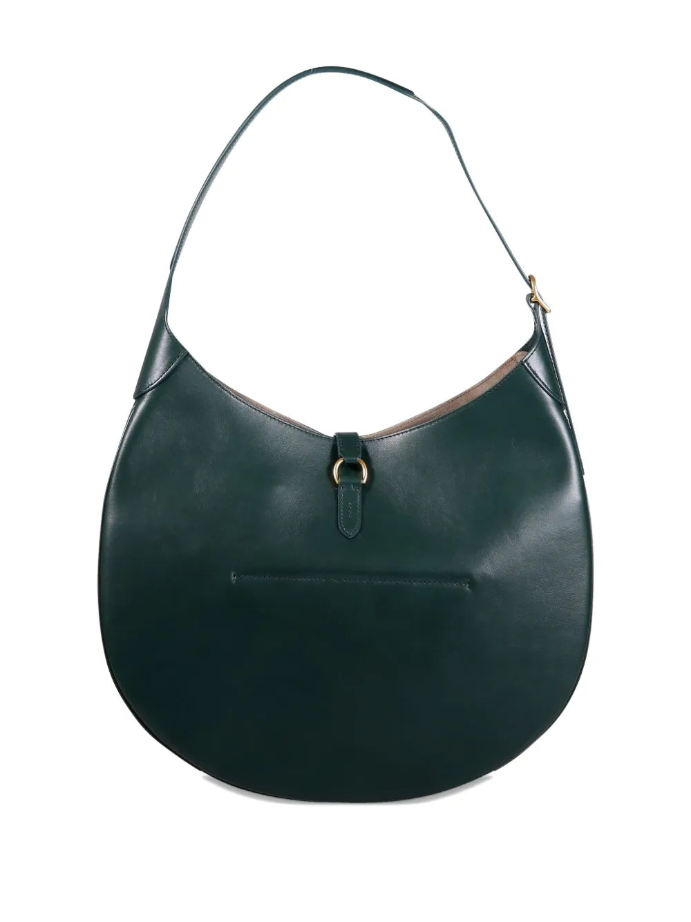 Polo Ralph Lauren Half Moon Leather Shoulder Bag