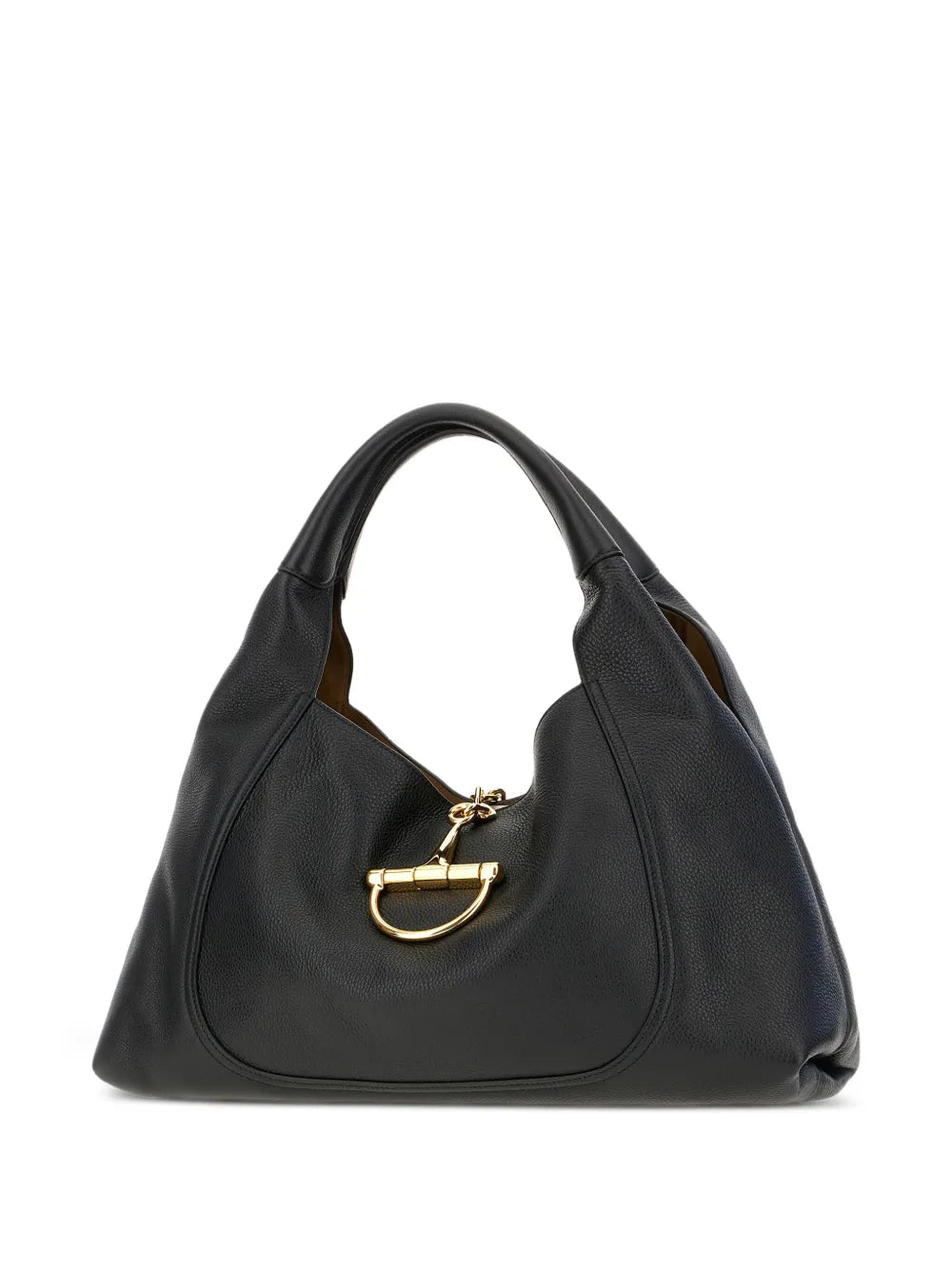 Gucci Large Softbit Leather Shoulder Bag