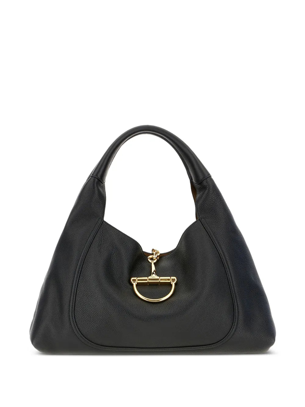 Gucci Large Softbit Leather Shoulder Bag