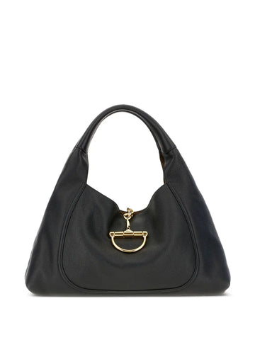 Gucci Large Softbit Leather Shoulder Bag