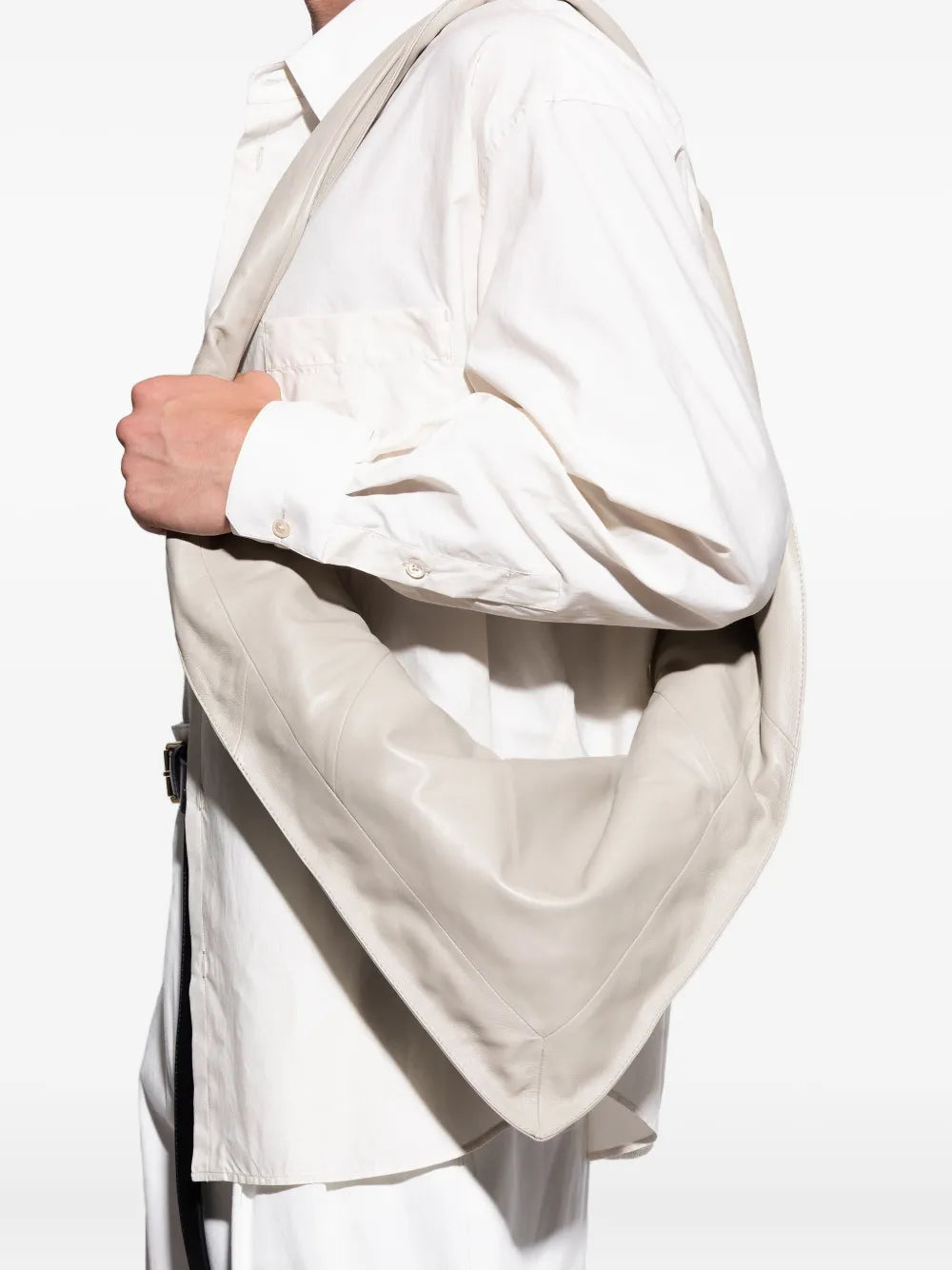 Lemaire Scarf Leather Shoulder Bag