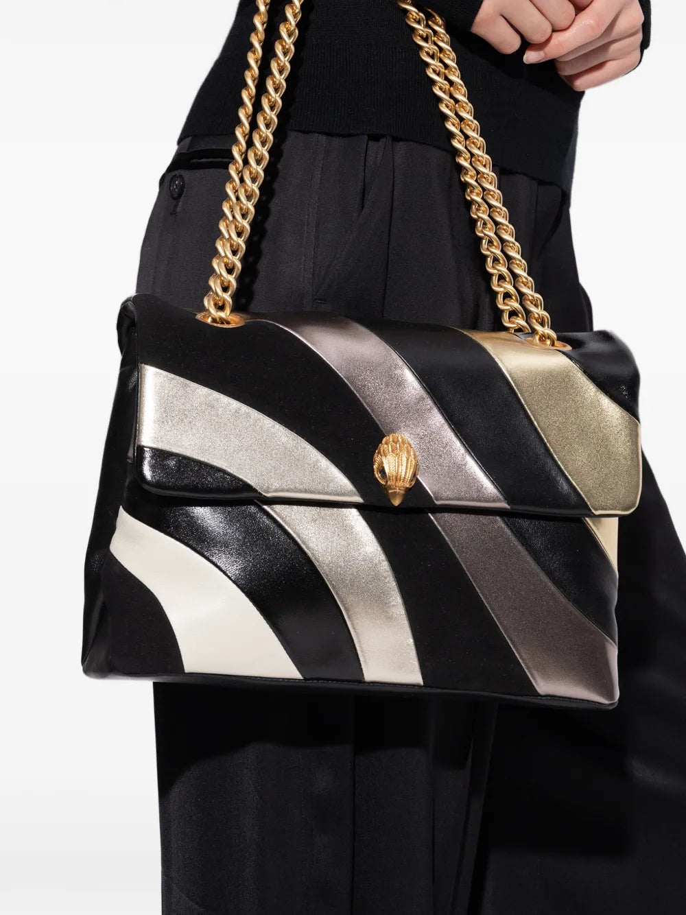 Kurt Geiger London Large Kensington Chain Shoulder Bag