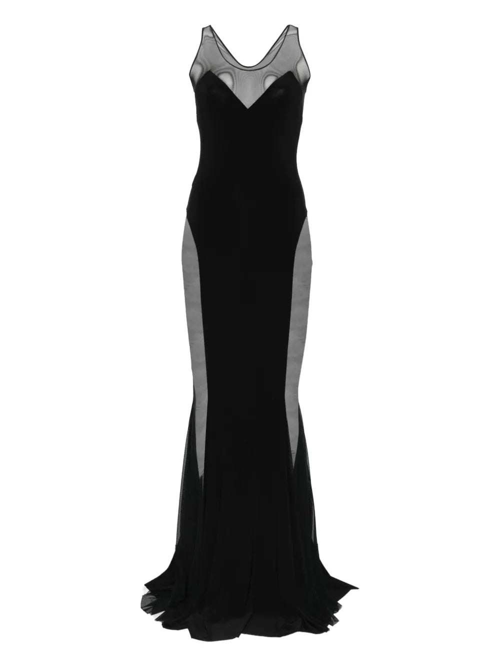 Norma Kamali Panelled Maxi Dress
