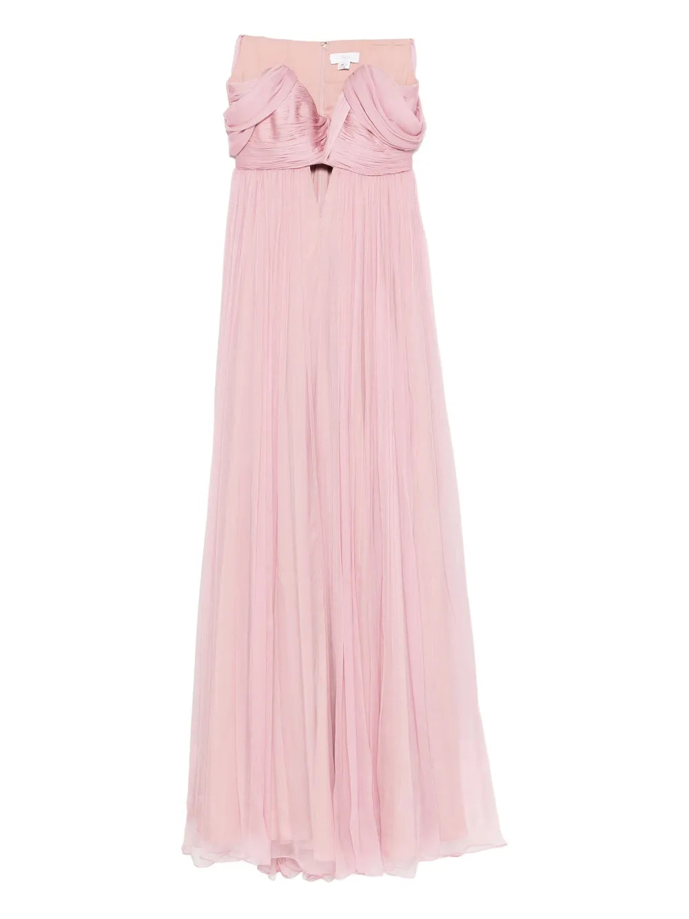 Mmarquise Sylvie Pleated Sweetheart Neckline Dress