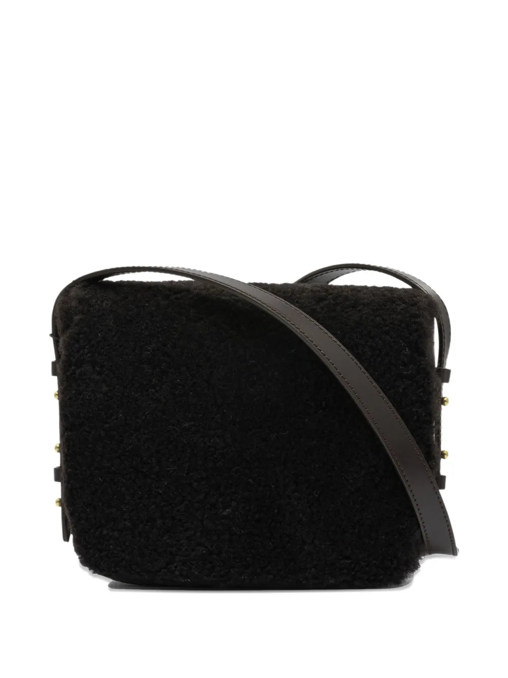 Soeur Mini Shearling Shoulder Bag