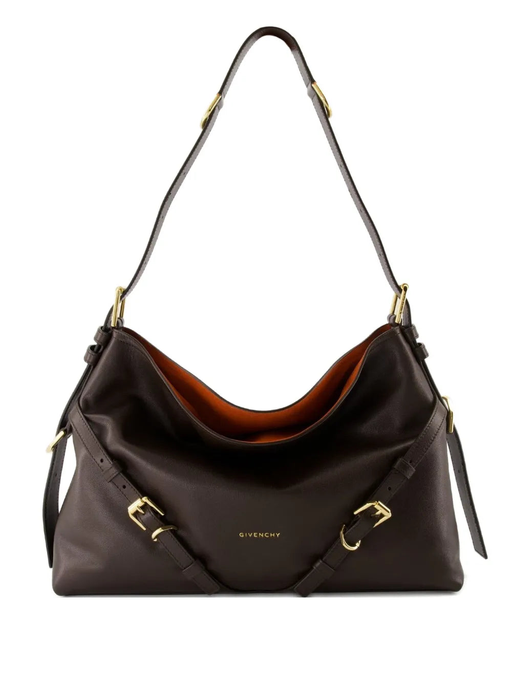 Givenchy Medium Voyou Buckle Fastening Calfskin Shoulder Bag