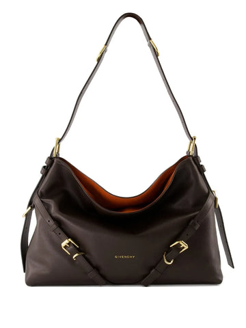 Givenchy Medium Voyou Buckle Fastening Calfskin Shoulder Bag