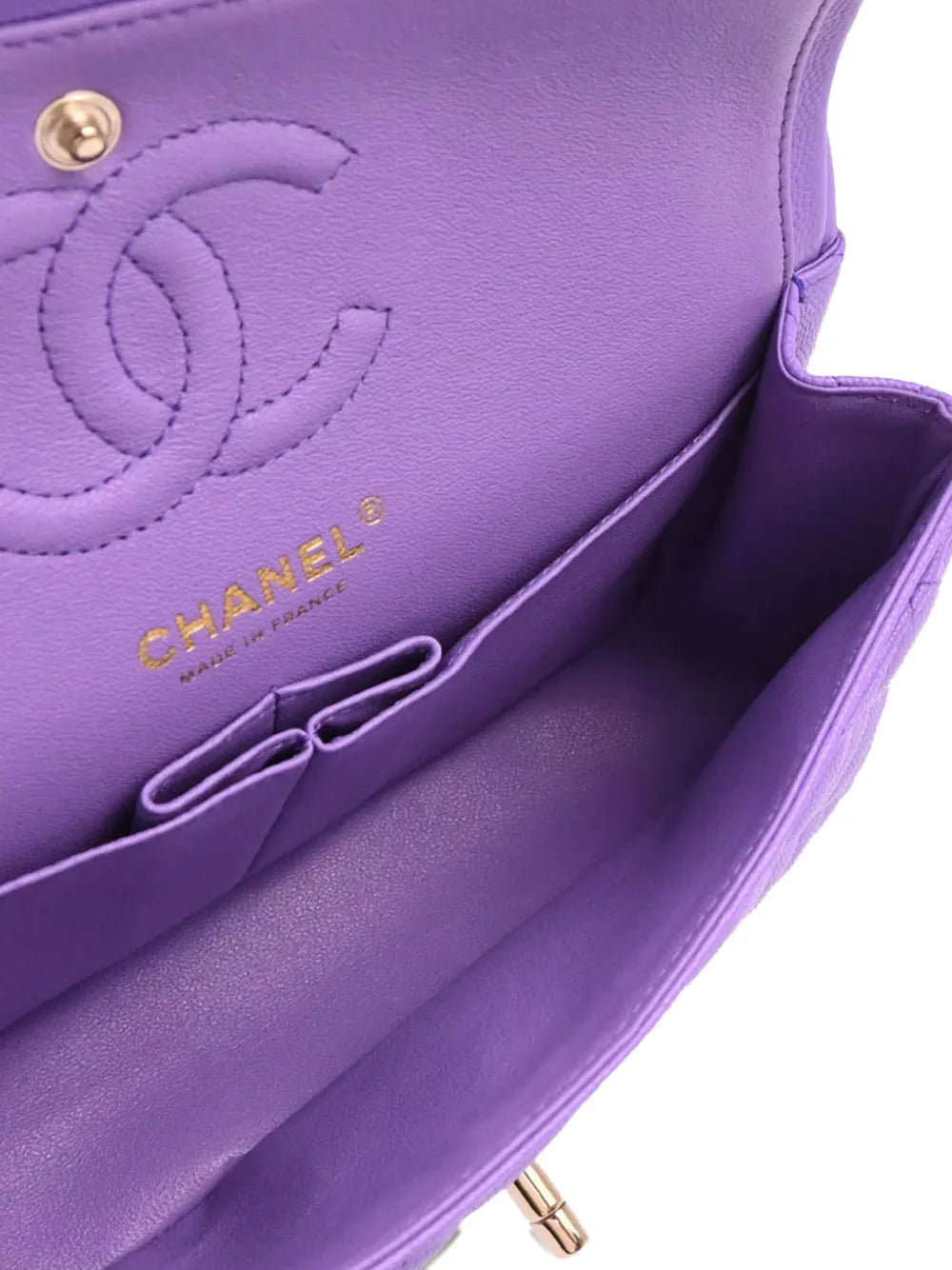 Chanel Pre Owned 2020 Small Classic Double Flap Shoulder Bag