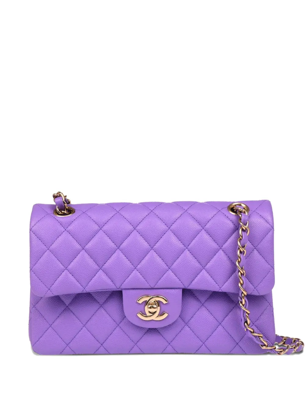 Chanel Pre Owned 2020 Small Classic Double Flap Shoulder Bag