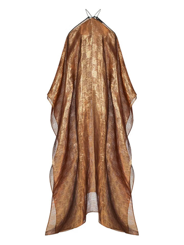 Taller Marmo Metallic Tassel Dress