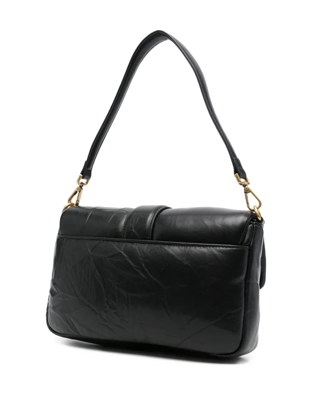 Just Cavalli Snake Buckle Shoulder Bag
