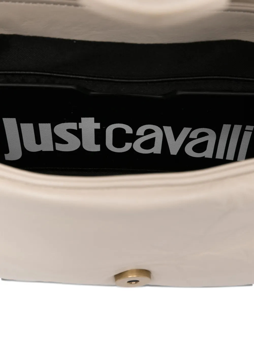 Just Cavalli Snake Buckle Shoulder Bag
