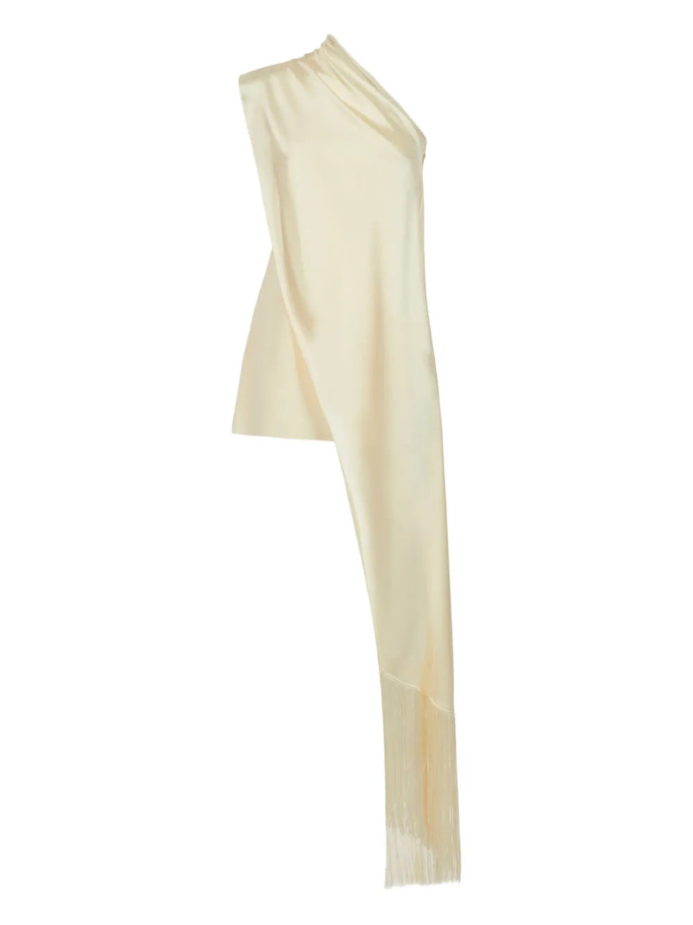 Taller Marmo Berenson Draped Fringe Dress