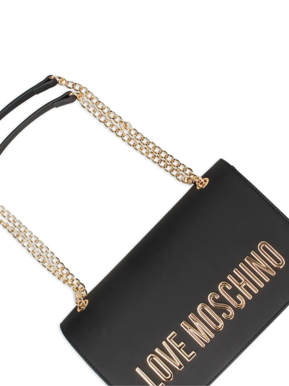 Love Moschino Small Logo Plaque Shoulder Bag
