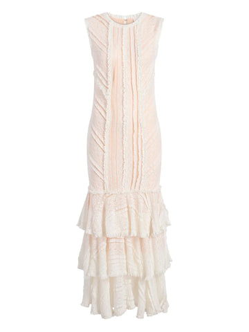 Cinq A Sept Maceio Ruffled Maxi Dress