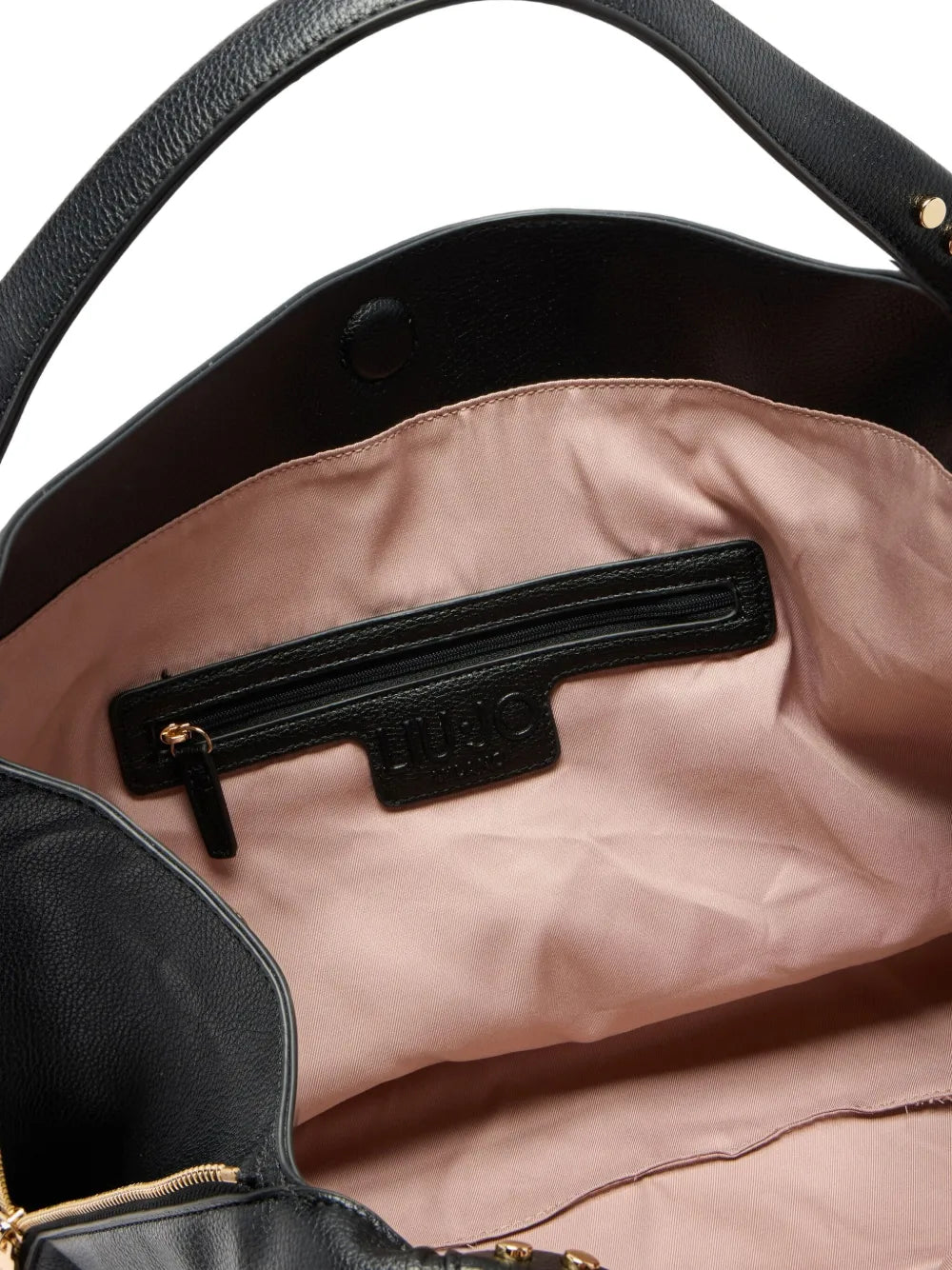 Liu Jo Large Embossed Logo Shoulder Bag