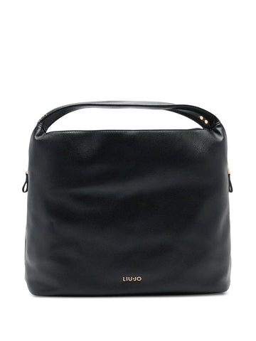 Liu Jo Large Embossed Logo Shoulder Bag