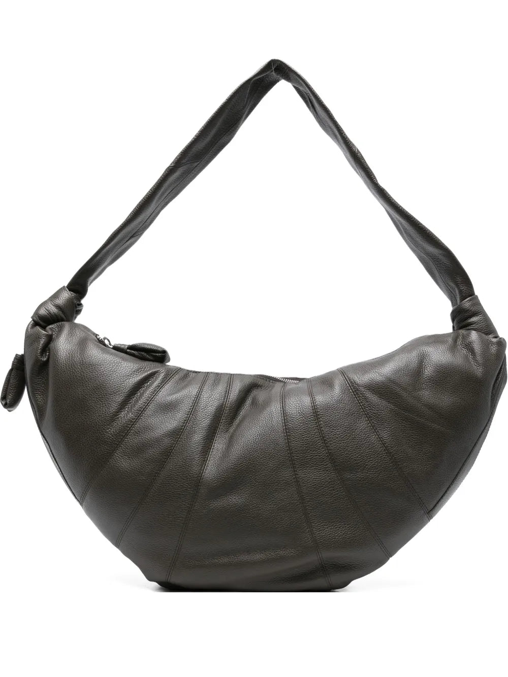 Lemaire Croissant Knotted Leather Shoulder Bag