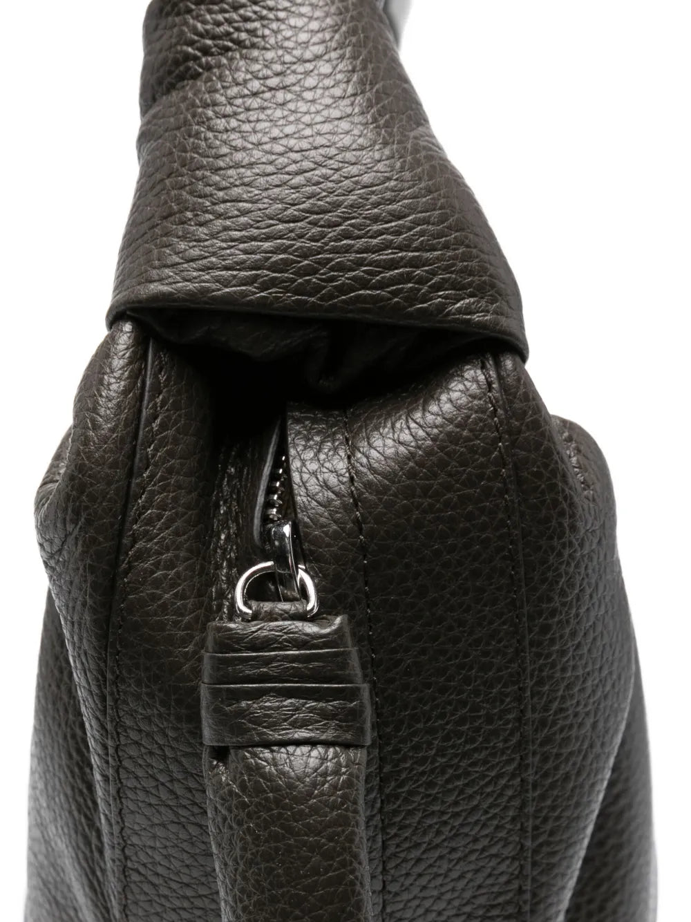 Lemaire Croissant Knotted Leather Shoulder Bag
