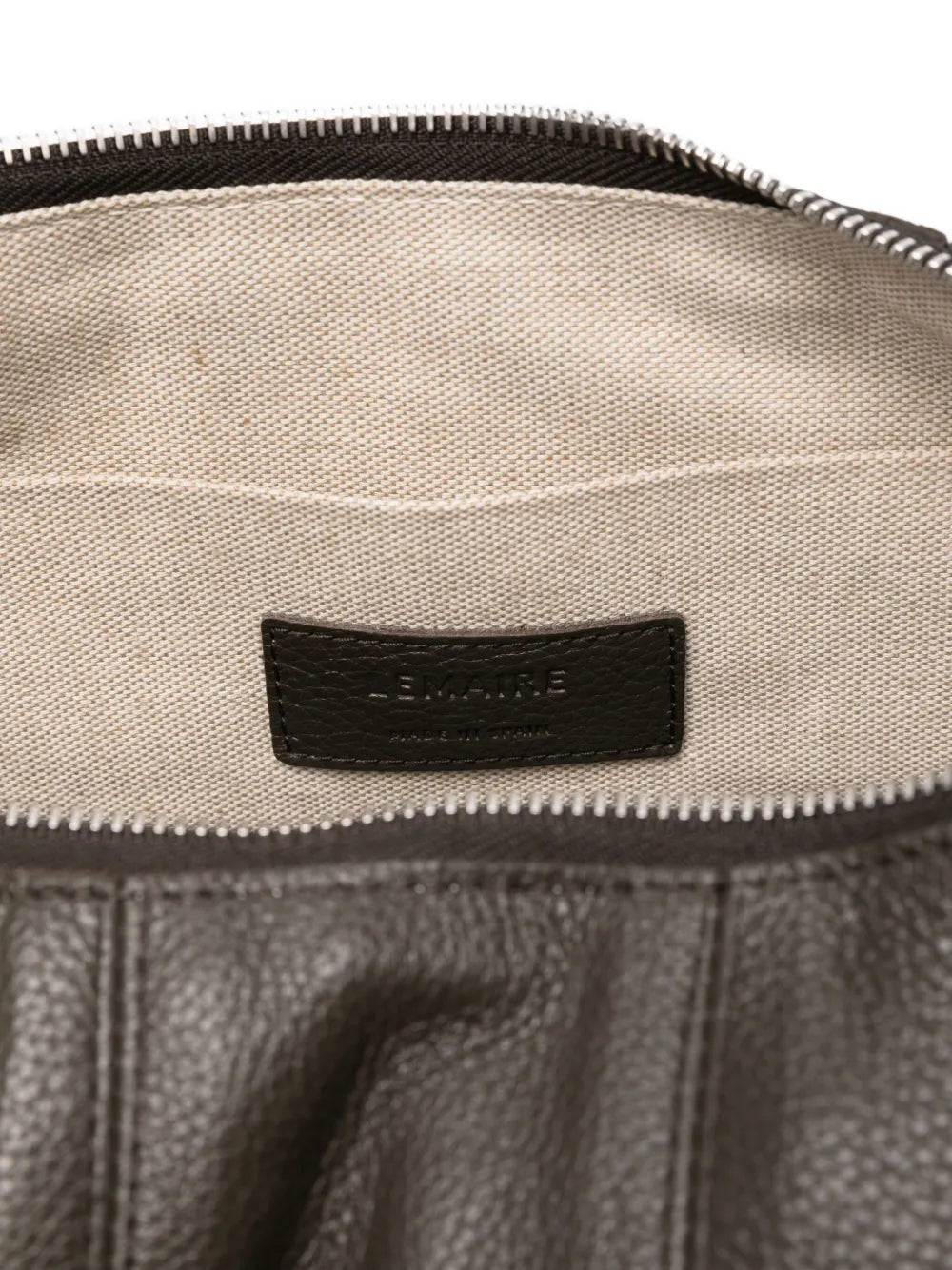 Lemaire Croissant Knotted Leather Shoulder Bag