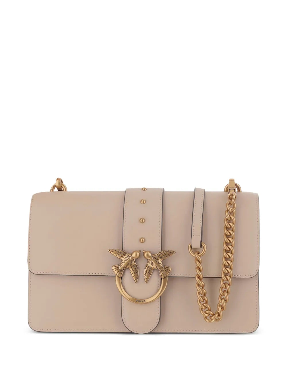 Pinko Love Birds Buckle Shoulder Bag