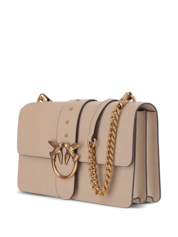 Pinko Love Birds Buckle Shoulder Bag
