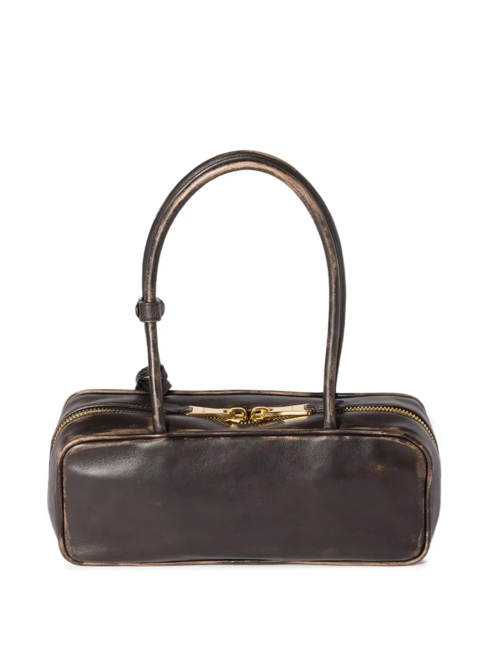 Miu Miu Beau Logo Embossed Tote Bag