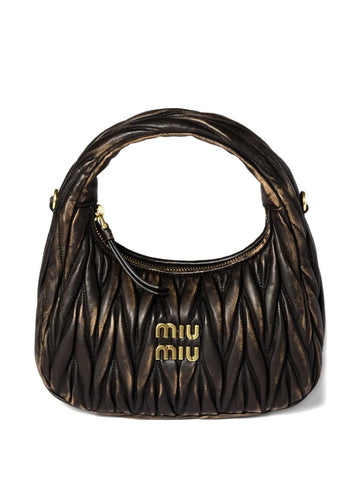 Miu Miu Wander Matelasse Leather Shoulder Bag
