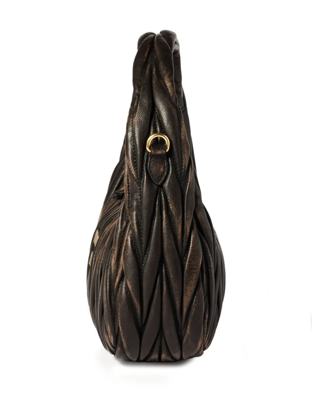 Miu Miu Wander Matelasse Leather Shoulder Bag