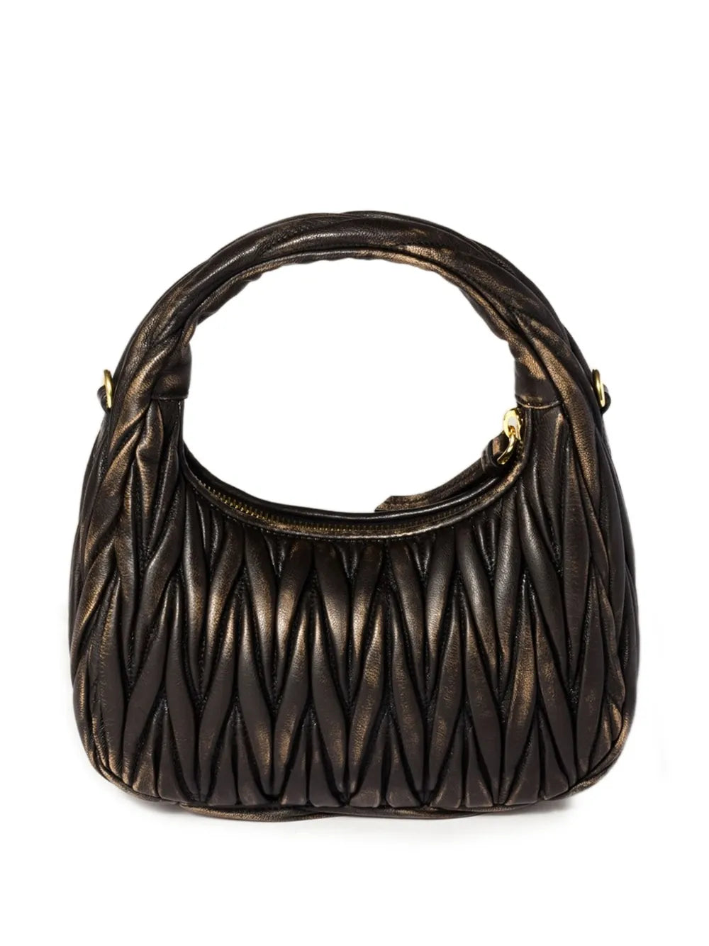 Miu Miu Wander Matelasse Leather Shoulder Bag