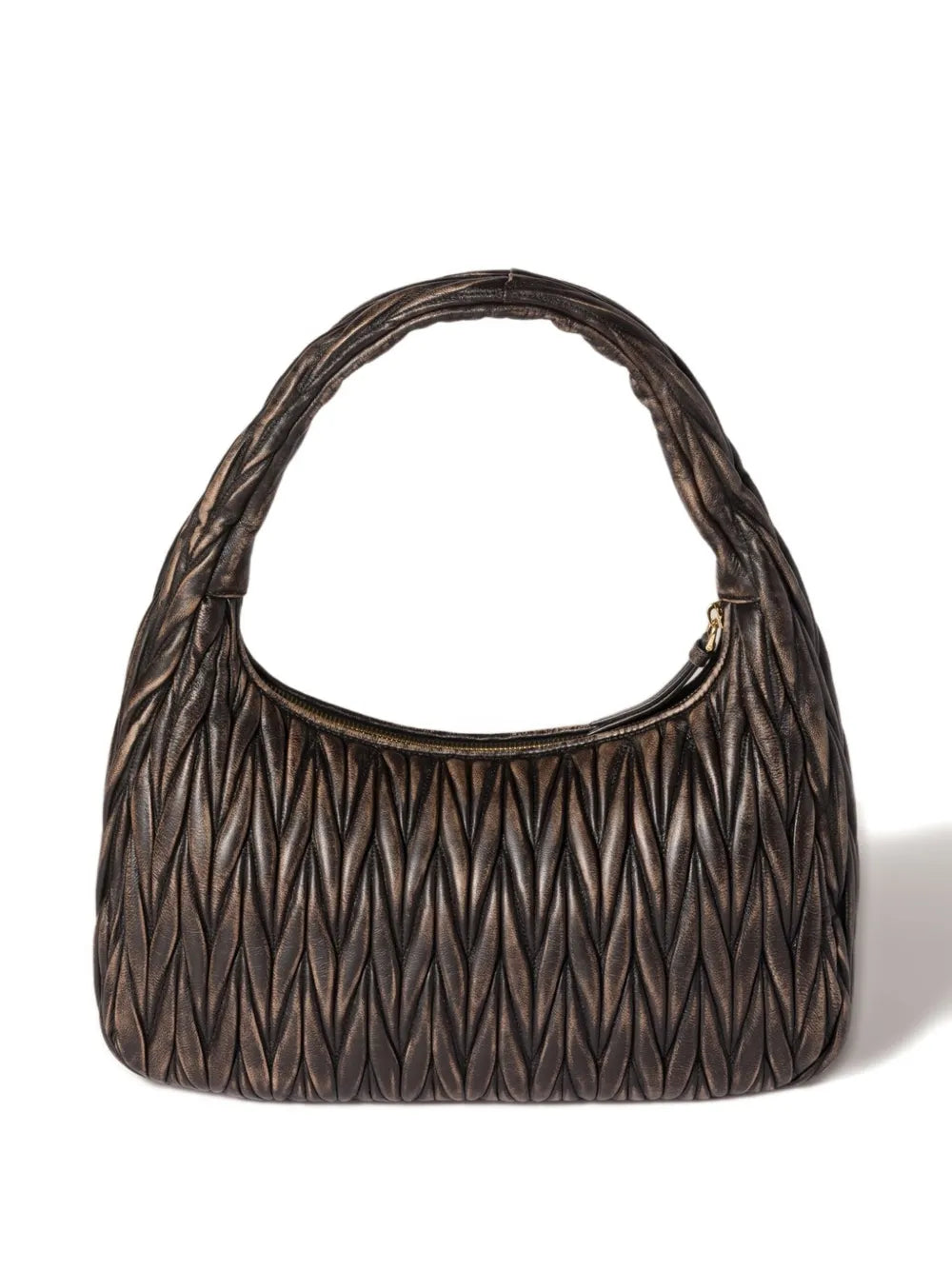 Miu Miu Wander Matelasse Leather Shoulder Bag