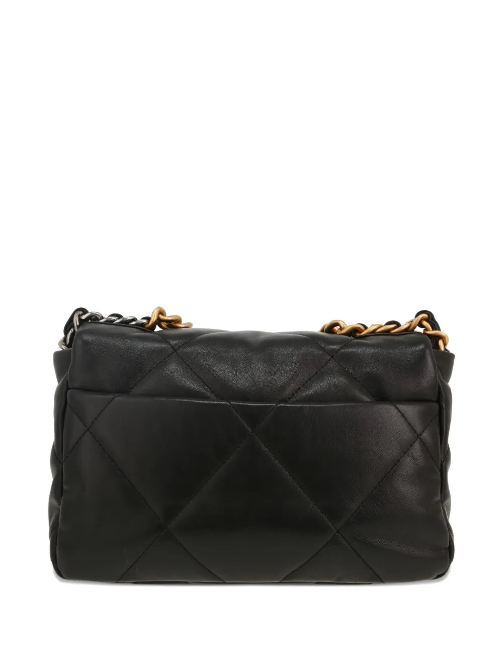 Chanel Pre Owned 19 Quilted Leather Shoulder Bag