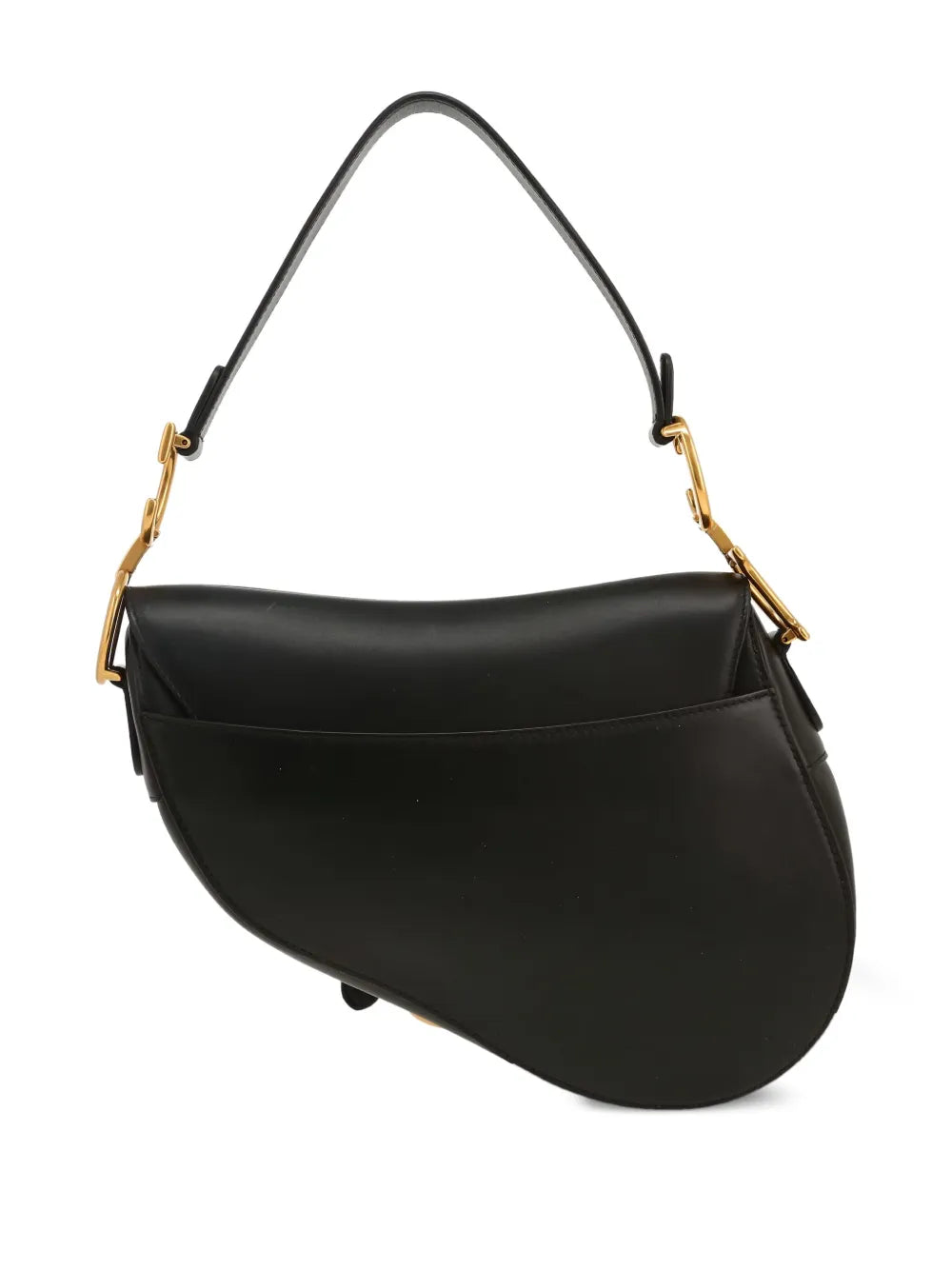Christian Dior Pre Owned Saddle Leather Handbag