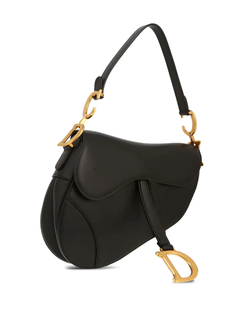 Christian Dior Pre Owned Saddle Leather Handbag