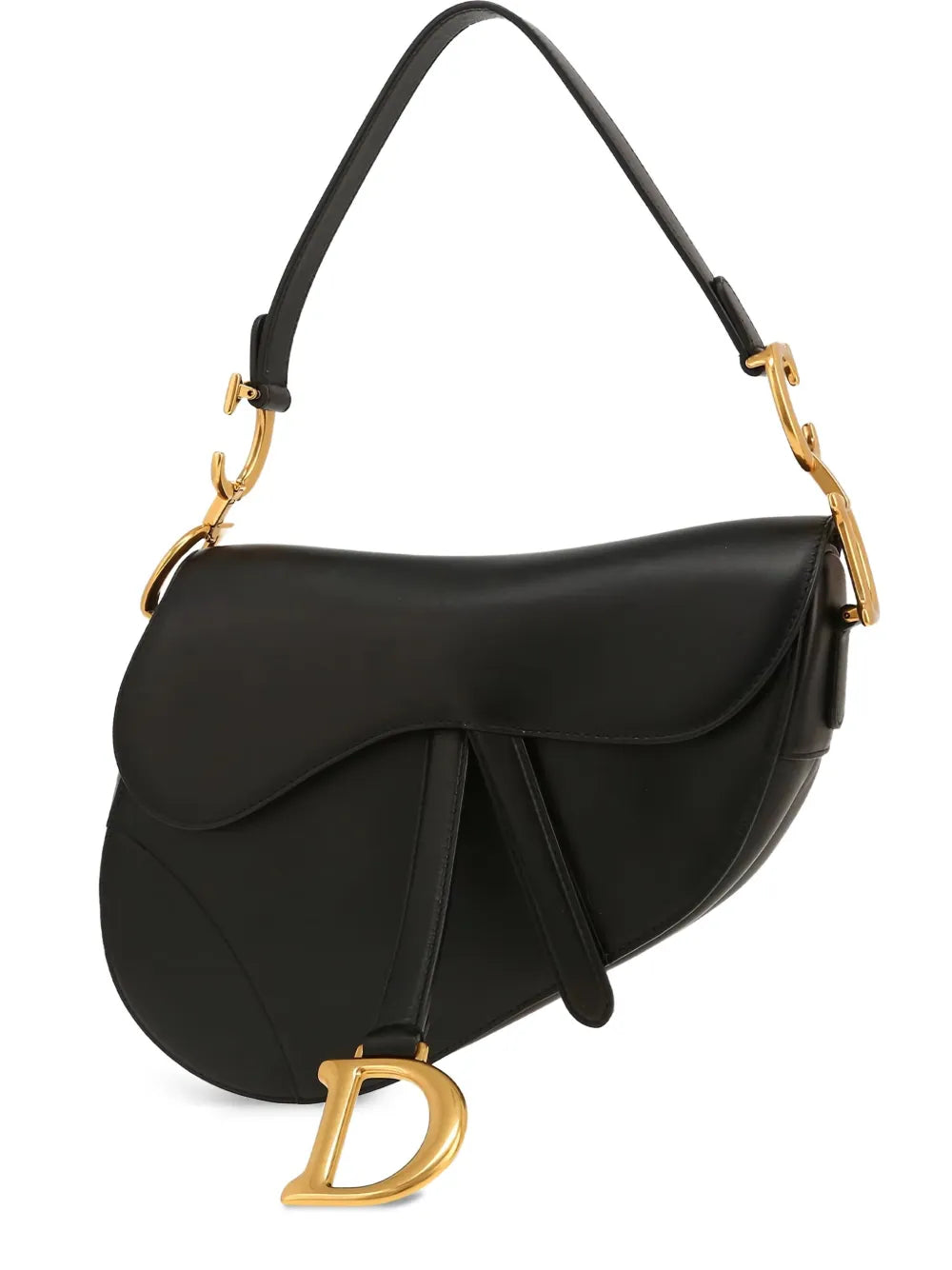 Christian Dior Pre Owned Saddle Leather Handbag