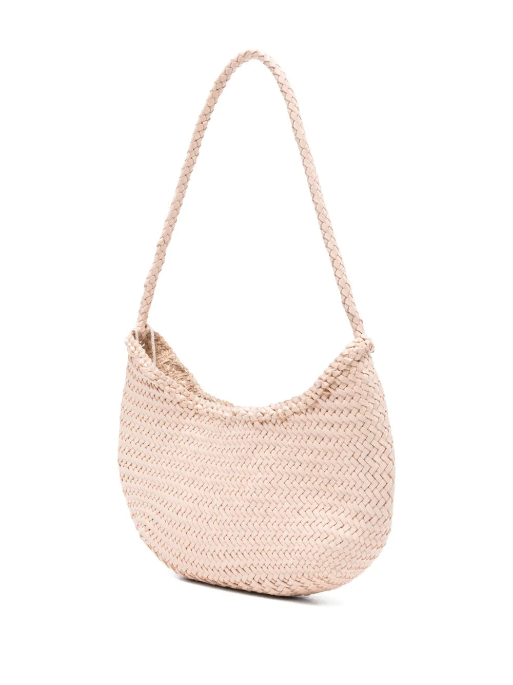 Dragon Diffusion Braided Leather Shoulder Bag
