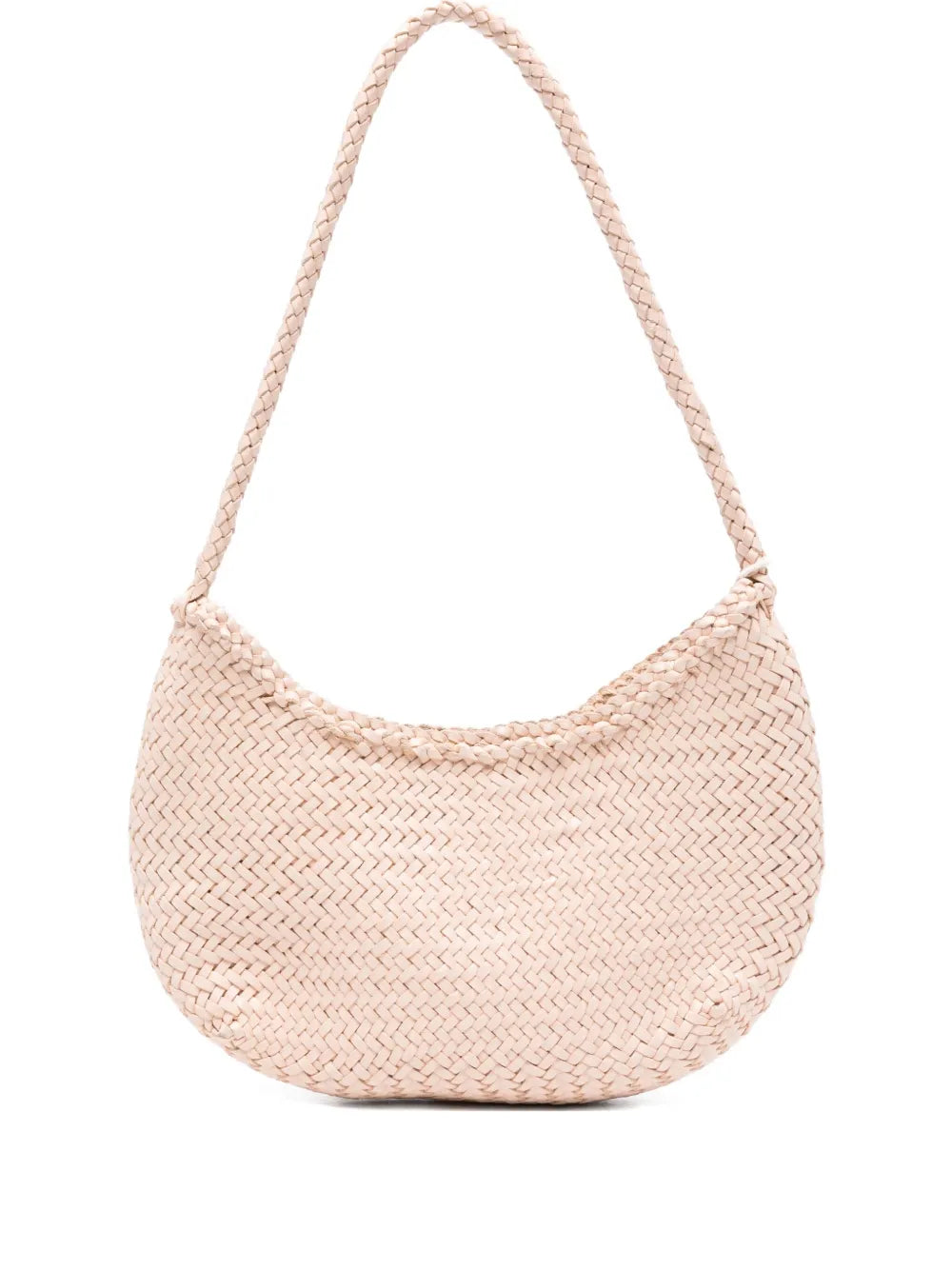 Dragon Diffusion Braided Leather Shoulder Bag