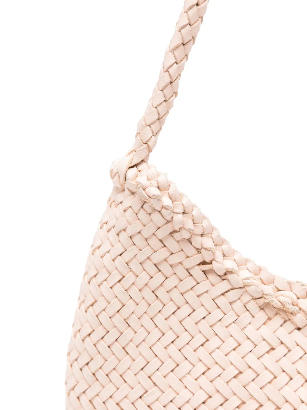 Dragon Diffusion Braided Leather Shoulder Bag