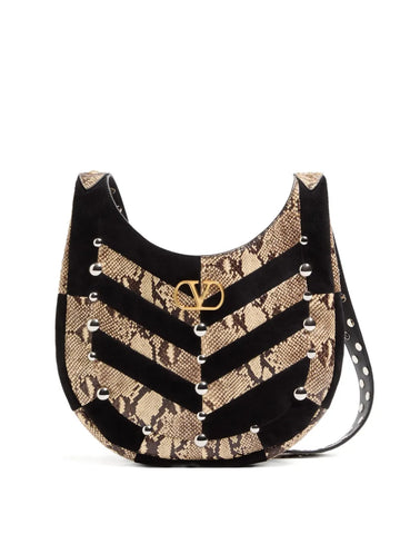 Valentino Garavani Small Chevron Patterned Shoulder Bag