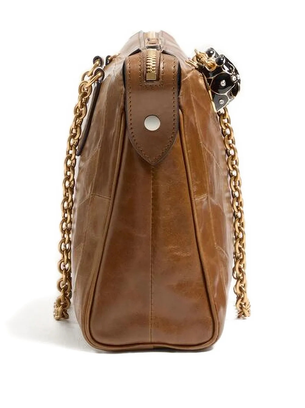 Valentino Garavani Panthea Leather Shoulder Bag